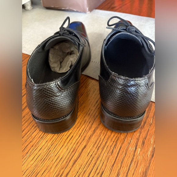 Elegant Black Men's Dress Shoes. David Stone. Size 8.5 - Picture 3 of 5